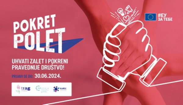 Otvoren konkurs za novi ciklus programa podrške javnom zagovaranju POKRET POLET (rok: 30.6.2024)